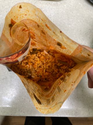 한성기업 무볼레 왕건더기 볶음밥 묵은지삼겹살 — 5점을 준 리뷰어가 2021년 10월 올린 사용 사진