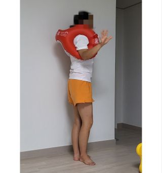 NAROO 레오파이 물놀이 튜브 버클포함 [성인용 or 영유아용] — 5점을 준 리뷰어가 2023년 7월 올린 사용 사진