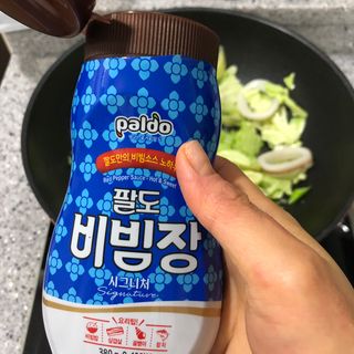팔도비빔장 시그니처 380g 2개 — 5점을 준 리뷰어가 2022년 2월 올린 사용 사진