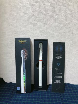 트로마츠 심플 미세전류 칫솔 — 5점을 준 리뷰어가 2022년 5월 올린 사용 사진