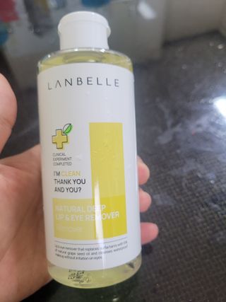 랑벨 내츄럴 딥 립앤아이 리무버 210ml — 5점을 준 리뷰어가 2022년 6월 올린 사용 사진