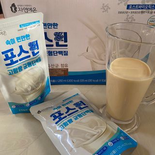 자연에온 마시는 프로틴 고함량 균형단백질 음료 포스틴 125ml 10개입 1BOX — 4점을 준 리뷰어가 2021년 4월 올린 사용 사진