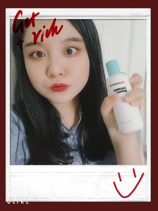 리더스코스메틱 리더스 카밍 바이오틱스 에센스 워터 — 4.5점을 준 리뷰어가 2021년 10월 올린 사용 사진