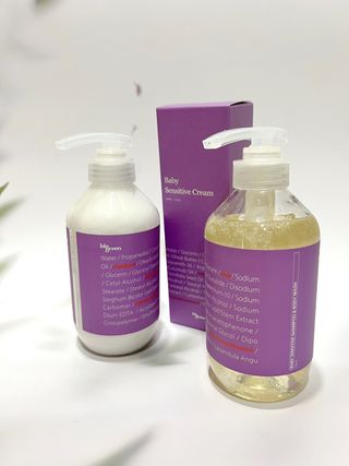 빅그린 베이비라인 3종세트 - 샴푸앤바디워시500ml,올인원로션500ml,바디크림170ml — 5점을 준 리뷰어가 2022년 11월 올린 사용 사진