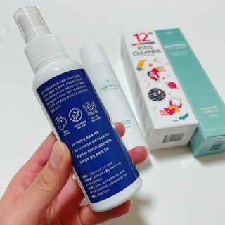 셀바이져 항균 스프레이 핸드워시 + 키즈세정제 SET — 4점을 준 리뷰어가 2021년 3월 올린 사용 사진
