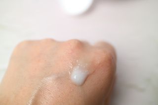 랑벨 수퍼내츄럴 아쿠아 수딩 크림 100ml — 5점을 준 리뷰어가 2022년 4월 올린 사용 사진