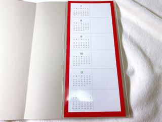 리훈 2023년 아이라이크 모눈 다이어리 미니달력 세트 — 5점을 준 리뷰어가 2022년 11월 올린 사용 사진