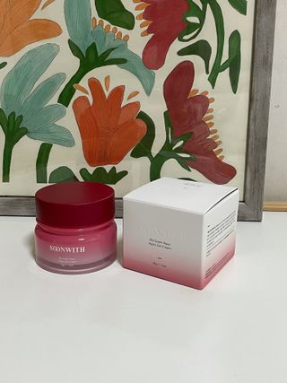 SOONWITH 바이오 수퍼 아쿠아 하이드로 젤 크림 — 5점을 준 리뷰어가 2021년 4월 올린 사용 사진
