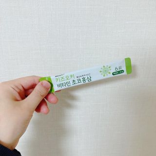 [이뮤니티플러스]우리아이 면역오키, 건강오키 _ 키즈오키 비타민초코홍삼 10포 1box — 4.5점을 준 리뷰어가 2022년 1월 올린 사용 사진