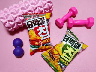 맛있게 채우는 단백질 12g, 닥터유 단백질칩 — 5점을 준 리뷰어가 2023년 12월 올린 사용 사진