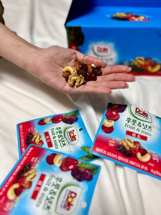 돌 [Dole] 후룻&넛츠 블랙/옐로우/레드라벨 (맛 랜덤발송) — 5점을 준 리뷰어가 2025년 1월 올린 사용 사진