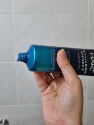 헤어플러스 단백질탈모샴푸 500ml+단백질본드앰플 145ml — 5점을 준 리뷰어가 2021년 4월 올린 사용 사진