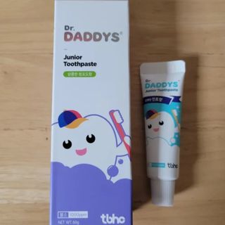 닥터데디스 안심불소 튼튼치약(청포도, 민트 중 택 1) 60g + 여행용 미니 치약 15g — 5점을 준 리뷰어가 2022년 8월 올린 사용 사진