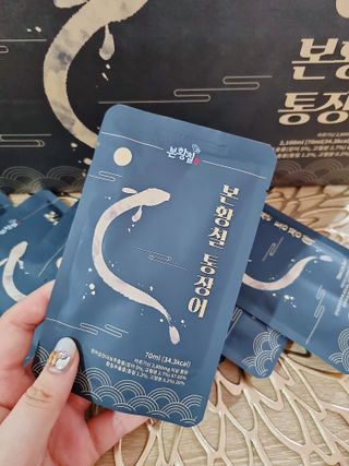 [비린내 완벽제거] 본황칠 통장어 국내산 장어즙 아르기닌 2800mg 장어즙효능 기력보강 — 5점을 준 리뷰어가 2022년 7월 올린 사용 사진