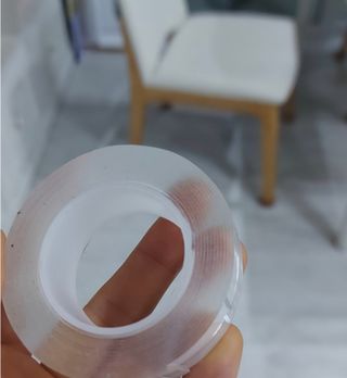 3M 스카치 초강력 클리어겔 실리콘 아크릴 양면테이프 30mmx3m 1개 — 5점을 준 리뷰어가 2025년 7월 올린 사용 사진