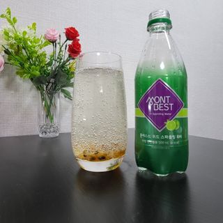 몽베스트 Montbest with Sparkling water Lime20병 — 5점을 준 리뷰어가 2023년 1월 올린 사용 사진