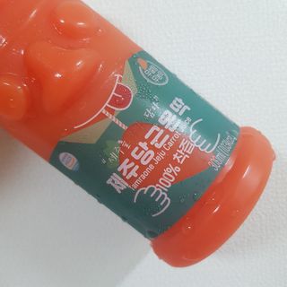 탐라원 제주의 맛, 몬딱주스 4종세트 - 한라봉몬딱주스, 천혜향몬딱주스, 청귤에이드, 당근몬딱주스 — 5점을 준 리뷰어가 2021년 7월 올린 사용 사진