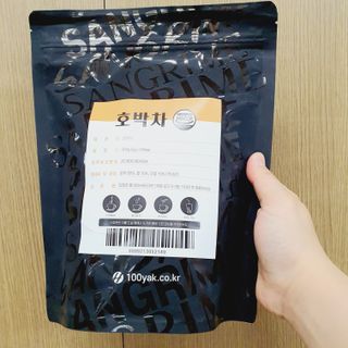 산그리메 국내산 호박차 100티백 대용량 삼각티백차 — 5점을 준 리뷰어가 2021년 7월 올린 사용 사진