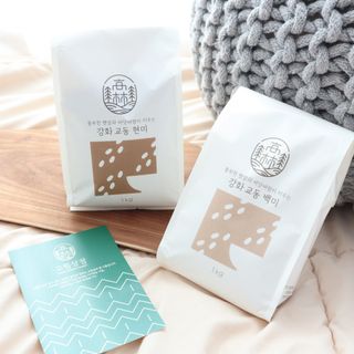 고림상점 풍부한 햇살과 바닷바람이 키우는 강화 교동 쌀 [백미1kg, 현미 1kg] 세트 — 5점을 준 리뷰어가 2021년 12월 올린 사용 사진