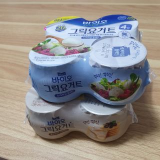 매일바이오 그릭요거트 오리지널 플레인 4개, 로스터리 커피믹스 4개 — 2점을 준 리뷰어가 2021년 12월 올린 사용 사진