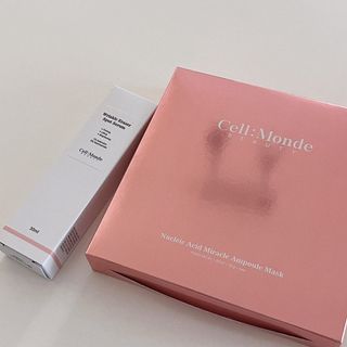 셀몽드 링클 이레이저 스팟 세럼 +핵산 미라클 앰플 마스크 — 5점을 준 리뷰어가 2022년 2월 올린 사용 사진