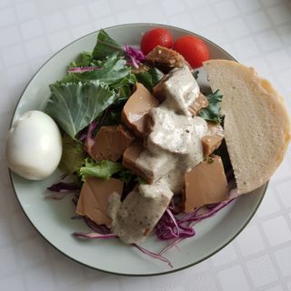 참살이도시락 작심삼일 샐러드도시락 3개 맛보기 새벽배송 또는 택배배송 — 4.5점을 준 리뷰어가 2021년 9월 올린 사용 사진