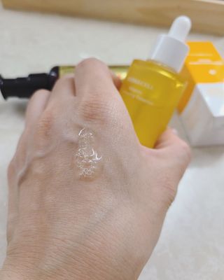 체르엠 비타민 브라이트닝 에센스 + 콜라겐앰플 세트 — 5점을 준 리뷰어가 2021년 7월 올린 사용 사진