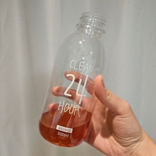 클린24시간 레드박스 1BOX(5포) + 전용보틀(500ml) — 5점을 준 리뷰어가 2024년 2월 올린 사용 사진