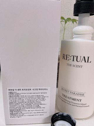 레츄얼 더 센트 트리트먼트 시크릿 파라다이스(500ml) — 5점을 준 리뷰어가 2022년 7월 올린 사용 사진