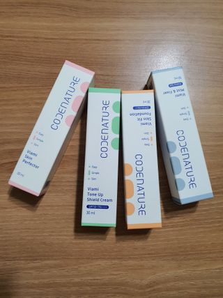 코드네이처 비아미 퍼펙트 케어 4종 — 4.5점을 준 리뷰어가 2021년 7월 올린 사용 사진