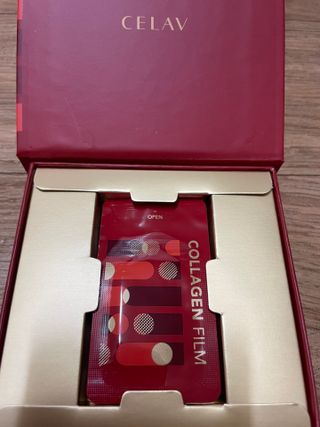 프리마인 귀족의 콜라겐, 92배 흡수율. 럭셔리 프리미엄 셀라브 콜라겐필름 30매 — 5점을 준 리뷰어가 2021년 10월 올린 사용 사진