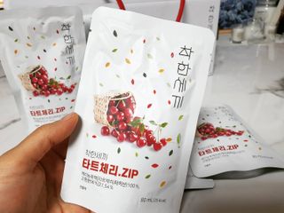 헬스업 착한세끼 타트체리 — 4점을 준 리뷰어가 2021년 5월 올린 사용 사진