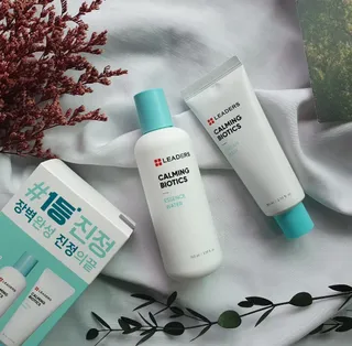 리더스코스메틱 리더스 카밍 바이오틱스 #1등 진정 기획세트 [에센스 워터150ml + 크림 마스크80ml] — 5점을 준 리뷰어가 2022년 8월 올린 사용 사진
