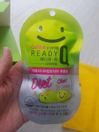 레디큐 다이어트 츄 젤리 가르시니아 5입 X 10팩 — 5점을 준 리뷰어가 2021년 2월 올린 사용 사진