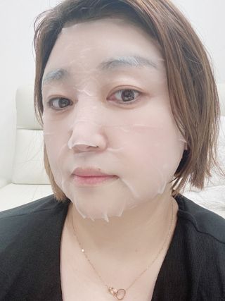 세뚜아(Cettua) [세뚜아] 포어 클리어링 마스크 Cettua Pore Clearing facial mask 5매 — 5점을 준 리뷰어가 2024년 2월 올린 사용 사진
