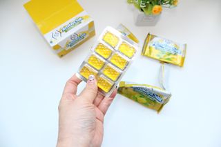 마요라 히말라야 솔트 캔디 2종-페퍼민트 맛, 라임민트 맛 — 5점을 준 리뷰어가 2023년 1월 올린 사용 사진