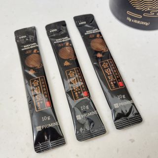 프리마인 자체 기업부설 연구소에서 찾아낸 건강한 수면의 비밀.  슬립토 플러스 30포 — 3점을 준 리뷰어가 2021년 11월 올린 사용 사진