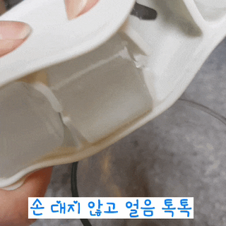 니디즈 포트아이스 2단 밀폐 실리콘 얼음틀 — 5점을 준 리뷰어가 2023년 1월 올린 사용 사진