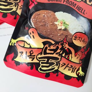 불타 지옥불카레 불지옥맛 180g x 3봉 — 5점을 준 리뷰어가 2021년 6월 올린 사용 사진
