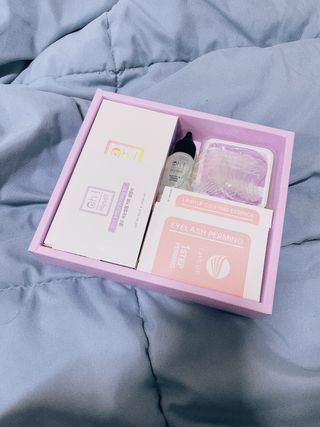 피비에스코리아 [오마이셀프] 셀프 속눈썹펌 키트 뷰러펌 파마 세트 — 5점을 준 리뷰어가 2021년 11월 올린 사용 사진