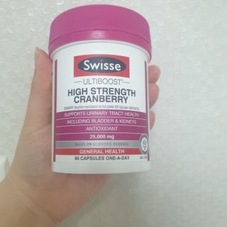 Swisse 스위스 고함량 크랜베리 25000mg 90정 — 4점을 준 리뷰어가 2021년 3월 올린 사용 사진
