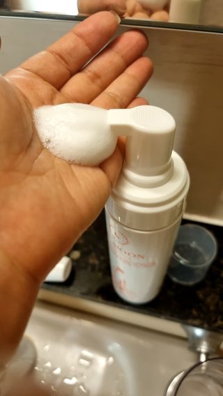 MF프리 [닥터문] 유산균 락토케어 질경초 여성청결제 200ml (폼타입) — 5점을 준 리뷰어가 2022년 9월 올린 사용 사진