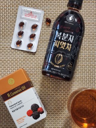 루버스 🎬REELS🎬k-berry seed oil 100 — 5점을 준 리뷰어가 2022년 9월 올린 사용 사진