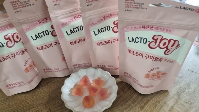 락토조이 구미젤리 복숭아맛 리뷰 사진