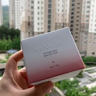 SOONWITH 바이오 수퍼 아쿠아 하이드로 젤 크림 — 5점을 준 리뷰어가 2021년 5월 올린 사용 사진