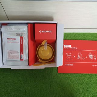 메디필 레드 락토 콜라겐 모델링 팩 — 5점을 준 리뷰어가 2021년 3월 올린 사용 사진
