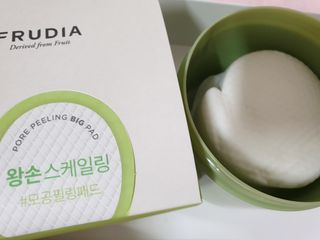 [후르디아] 약산성  모공 필링 패드(70매) — 5점을 준 리뷰어가 2021년 7월 올린 사용 사진