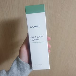 아르비엔 마일드케어 비건 수분진정토너 — 5점을 준 리뷰어가 2021년 1월 올린 사용 사진