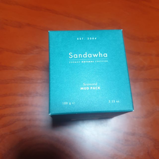산다화 씨위드 머드 팩 리뷰 사진