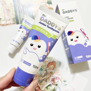 닥터데디스 안심불소 튼튼치약(청포도, 민트 중 택 1) 60g + 여행용 미니 치약 15g — 5점을 준 리뷰어가 2022년 8월 올린 사용 사진